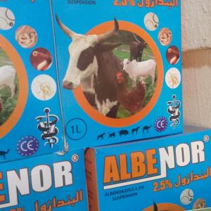 Albendazole 2.5% Suspension 1L (Albenor)