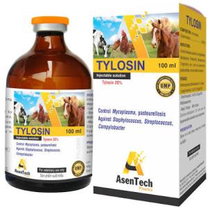 Tylosin Tartrate 20% Inj 100ml